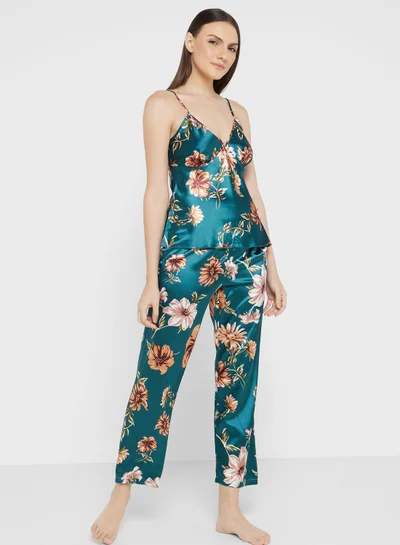 ELLA 2 Piece Printed Pyjama Set