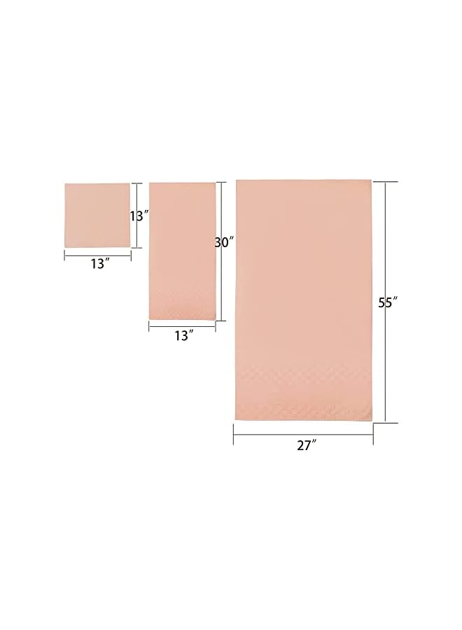 The Bros Bath Towels Soft Cotton 6 Piece,100% Cotton Anti Odor Family Towels, Highly Absorbent Quick-Drying Lightweight Spa Towel for Bathroom 2 Bath Towel 2 Washcloth 2 Hand Towel Brown - Image 3