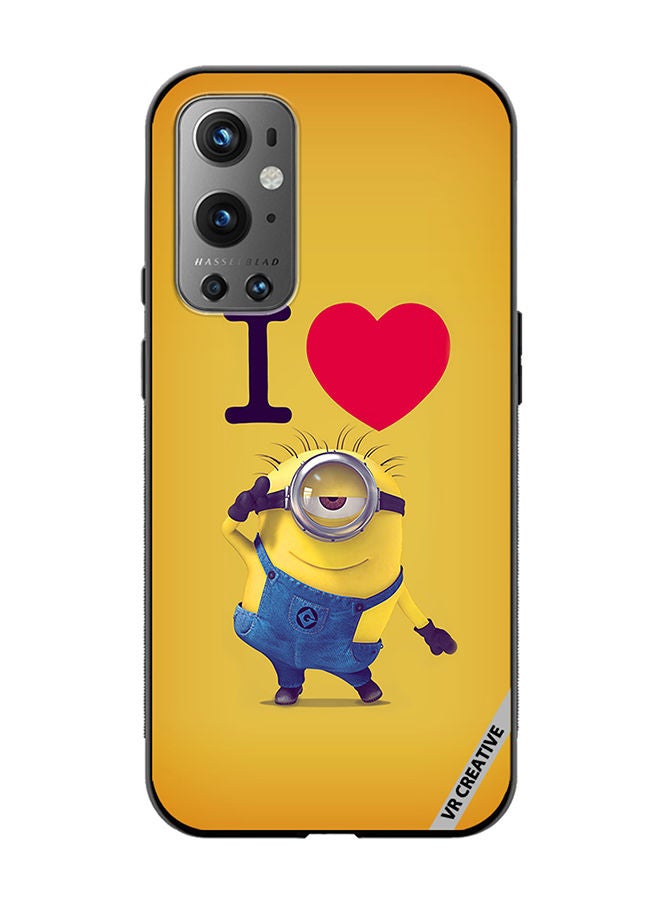 VR CREATIVE Protective Case Cover For OnePlus 9 Pro Minions Design Multicolour - Image 1