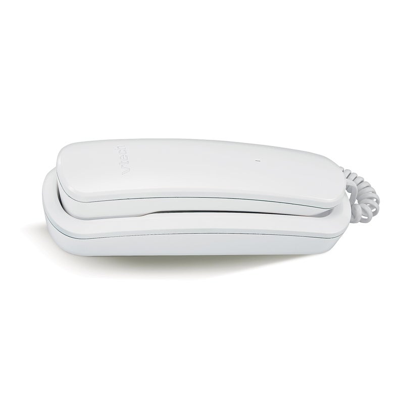 VTech CD1100 Trimstyle Corded Home Phone.No AC Power Required,Landline Phone with last number redial key,ringer control,receiver volume control,recall key,hearing aid compatible,table&wall mountable - Image 2
