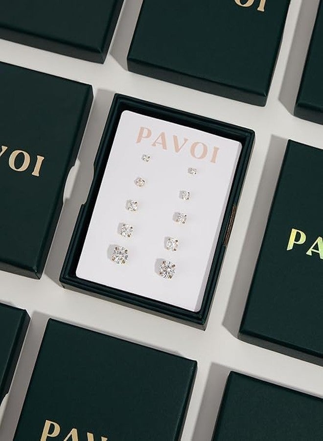 بافوا أقراط متدلية بتصميم صدفة بحرية كبيرة مطلية بالذهب الأصفر عيار 14 قيراطًا من بافوي للنساء | زوج من الأقراط الذهبية المميزة - Image 5