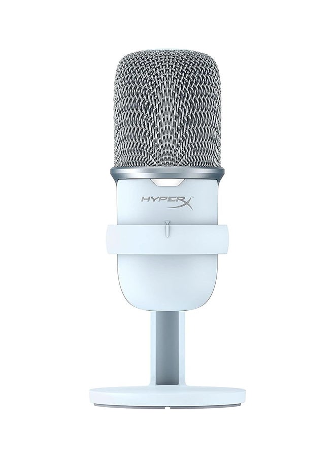 هايبركس HyperX SoloCast - ترقية 24 بت - ميكروفون ألعاب بمكثف USB، لأجهزة الكمبيوتر الشخصية وأجهزة PS4 وMac - Image 1