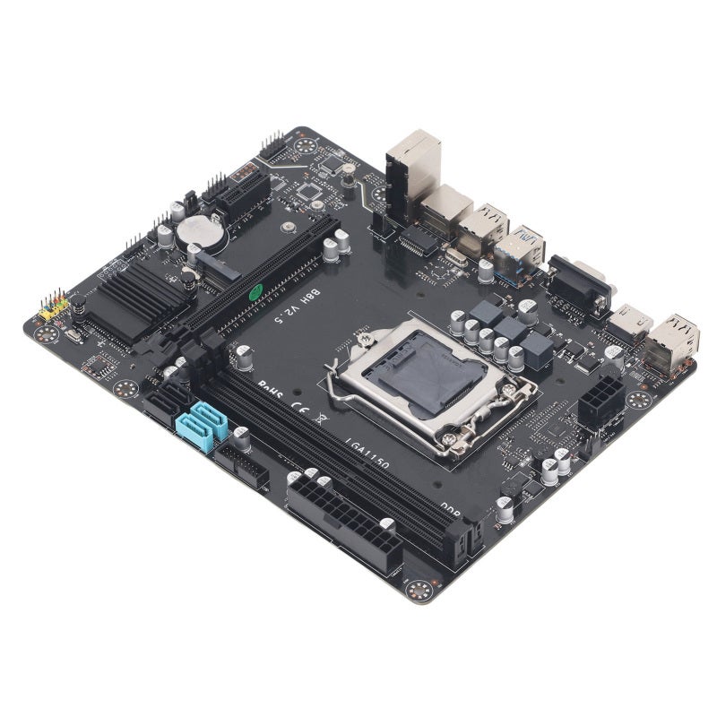 RMC LGA1150 Motherboard DDR3 Gaming Motherboard - H81 Computer Mainboard with USB 3.0 Ports for Home Computing - Image 3