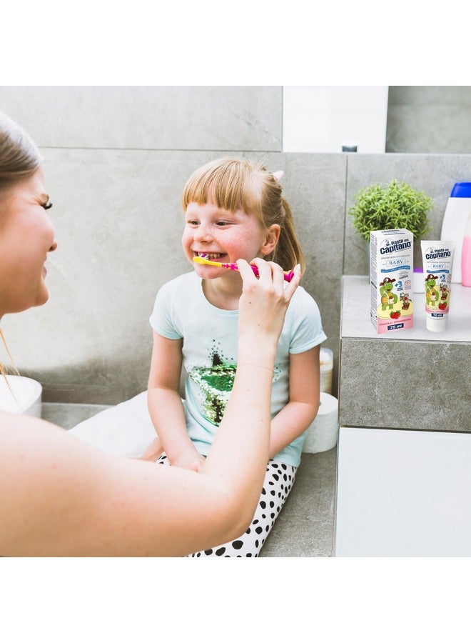PASTA DEL CAPITANO Strawberry Baby Toothpaste +3 Years 75 Ml by Pasta del Capitano - Image 5