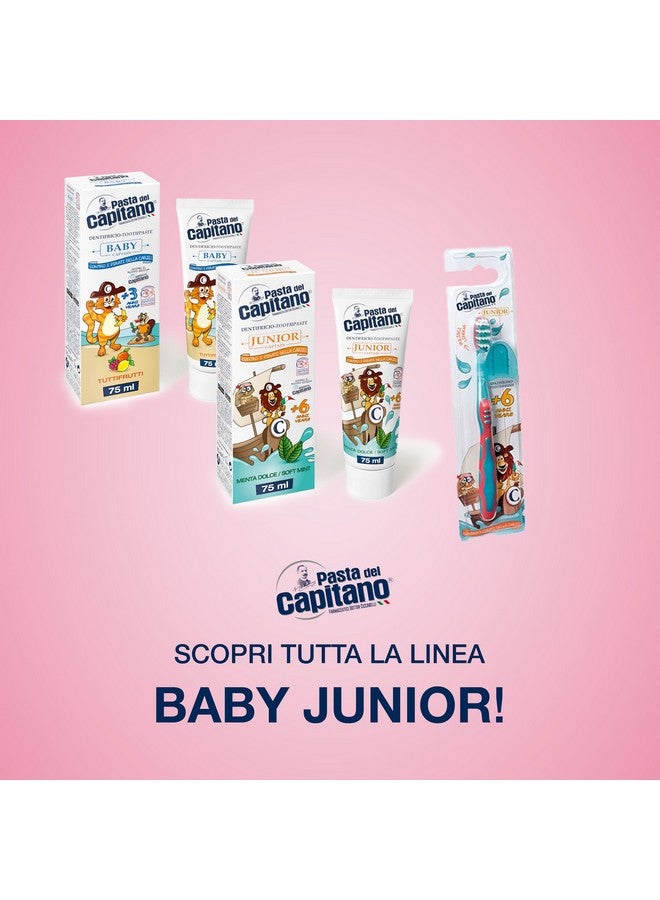 PASTA DEL CAPITANO Strawberry Baby Toothpaste +3 Years 75 Ml by Pasta del Capitano - Image 4
