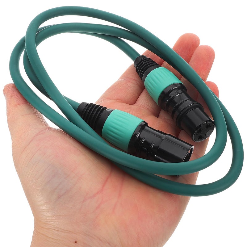 4pcs 1 Meter XLR Microphone Cable Balanced Male to Female Color Coded Studio Stage - Image 4