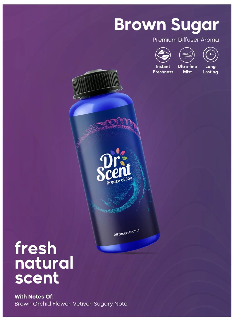Dr Scent Diffuser Aroma - Brown Sugar (500ml)