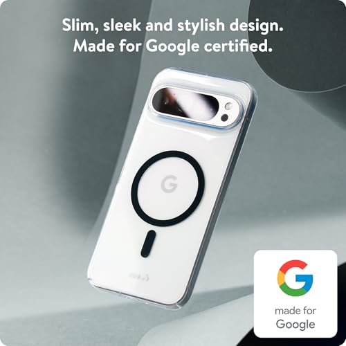 Mous for Google Pixel 9 Pro Case Clear MagSafe Compatible - Super Thin - Crystal Clear & Slim Design - Image 2