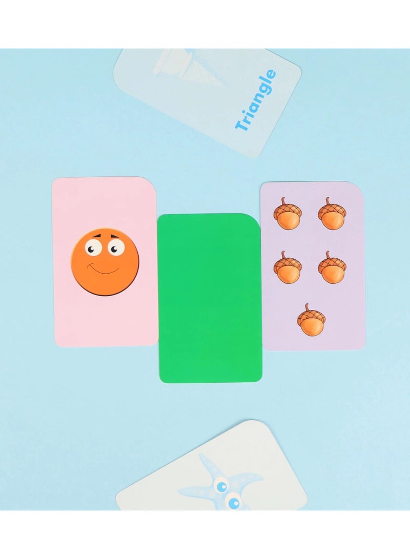 Educational Innovations Learning express: Kids Cards (Numbers Colors And Shapes) - Image 2