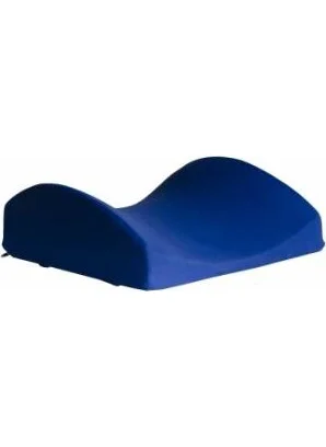 Rahatsan Blue Visco Waist Pillow Back Support Cushion