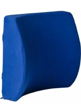 Rahatsan Blue Visco Waist Pillow Back Support Cushion