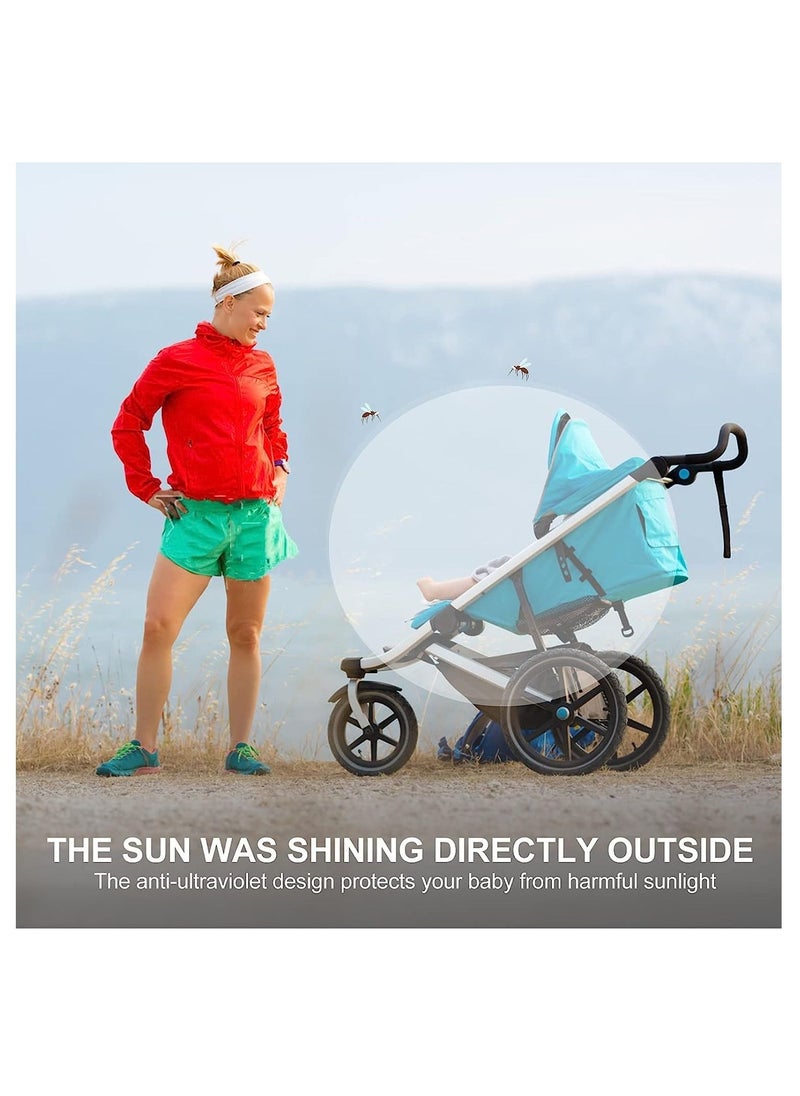 Arabest - Mosquito Net for Stroller, Durable Baby Stroller Mosquito Net, Perfect Bug Net for Strollers, Bassinets, Cradles, Playards, Pack N Plays and Portable Mini Crib - Image 1