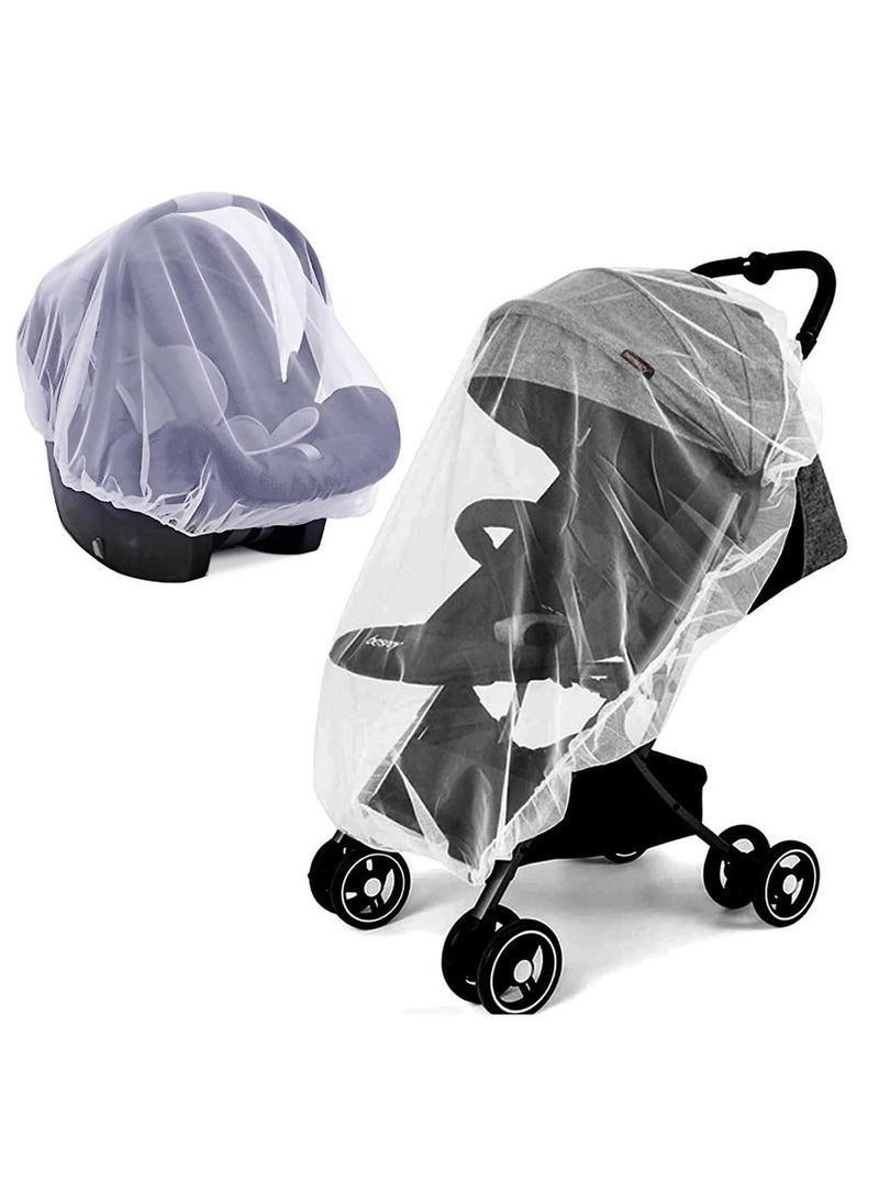 Arabest - Mosquito Net for Stroller, Durable Baby Stroller Mosquito Net, Perfect Bug Net for Strollers, Bassinets, Cradles, Playards, Pack N Plays and Portable Mini Crib - Image 1