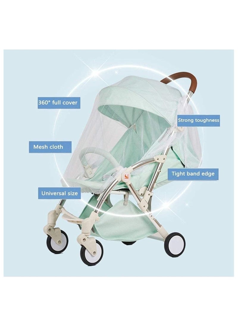 Arabest - Mosquito Net for Stroller, Durable Baby Stroller Mosquito Net, Perfect Bug Net for Strollers, Bassinets, Cradles, Playards, Pack N Plays and Portable Mini Crib - Image 1