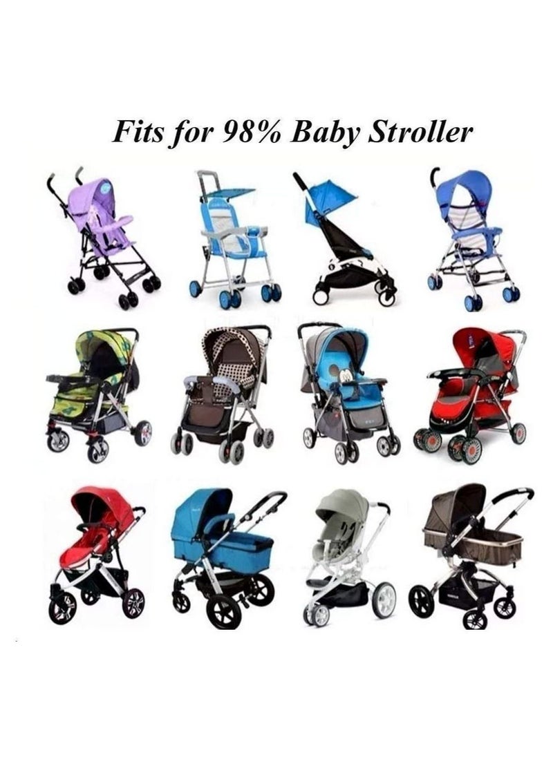 Arabest - Mosquito Net for Stroller, Durable Baby Stroller Mosquito Net, Perfect Bug Net for Strollers, Bassinets, Cradles, Playards, Pack N Plays and Portable Mini Crib - Image 1