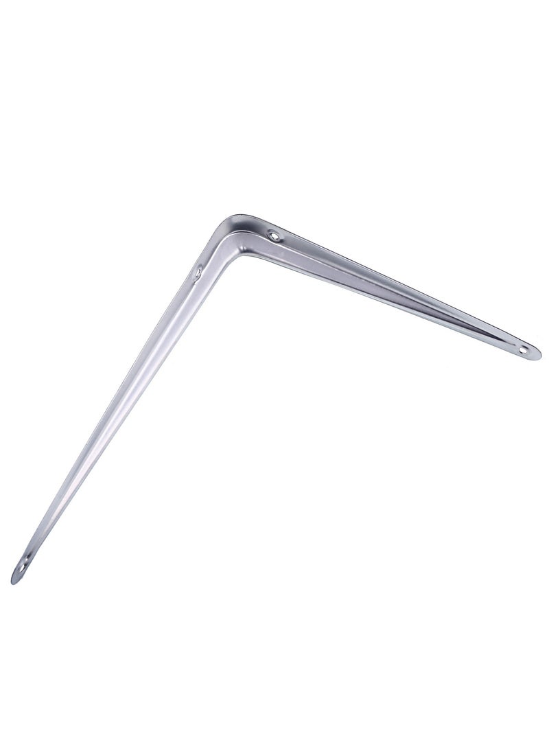 LAWAZIM Right Angle Shelf Bracket - 12x14cm – L-Shaped Metal Support with Pre-Drilled Holes – Ideal for Wall Shelves, Corners, and Storage Installation  - Image 3