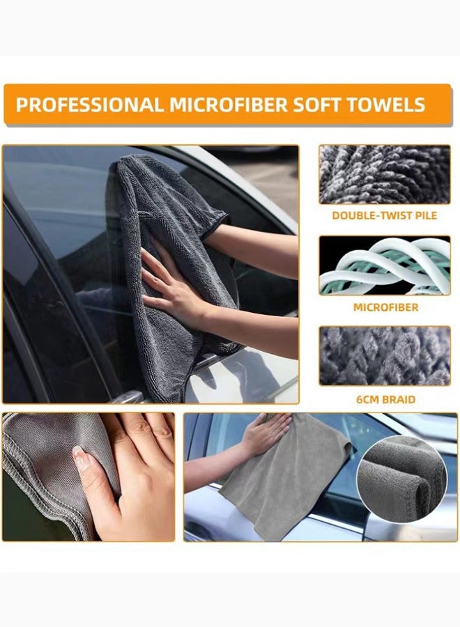 OASIS DESERT 10 Pieces Car Cleaning Brush Wheel Hub Brush - Image 3