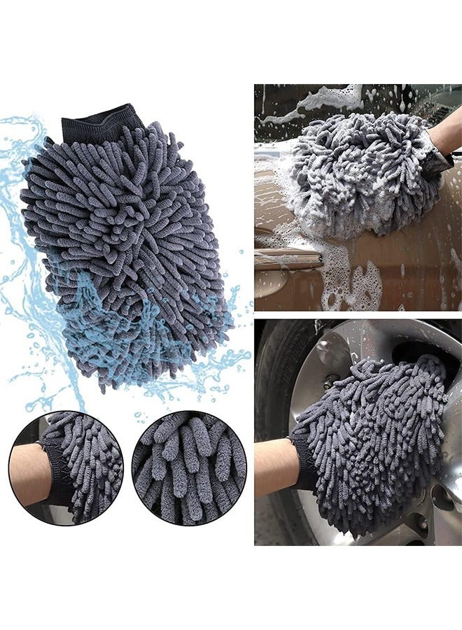 OASIS DESERT 10 Pieces Car Cleaning Brush Wheel Hub Brush - Image 5