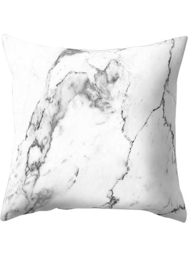 نيبمينينت غطاء وسادة ديكور أبيض/رمادي 45x45سم