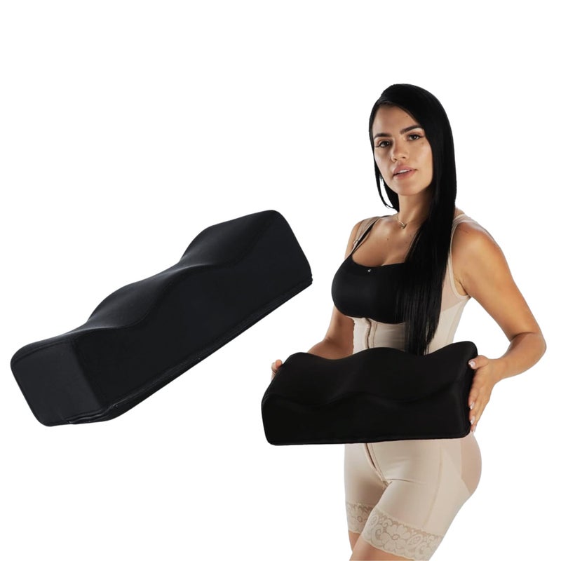 BBL Pillow After Surgery Lifting Cushions Comfortable Butt Cushion for Long Sitting with Female Urinal and Small Drawstring Bags Brazilian Butt Lift Pillow After Surgery Seat Cushion