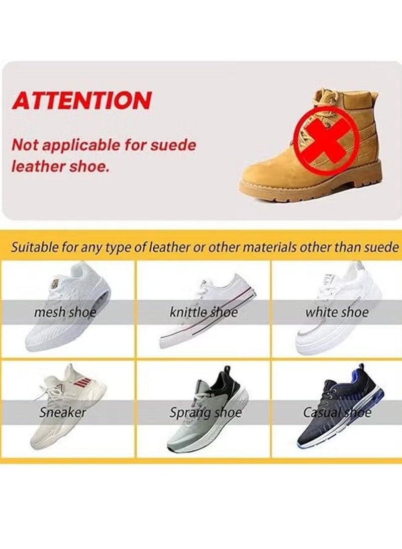 Bincoo 20 Pack Quick Wipes，Shoe Sneaker Wipes Cleaner，Shoe Cleaning Wipe, Disposable Travel Portable Removes Dirt, Stains, Natural（Individually Wrapped） - Image 2