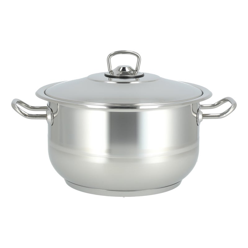 ألبرتو طقم أواني طهي ستانلس ستيل من البرتو 7 قطع - Image 2