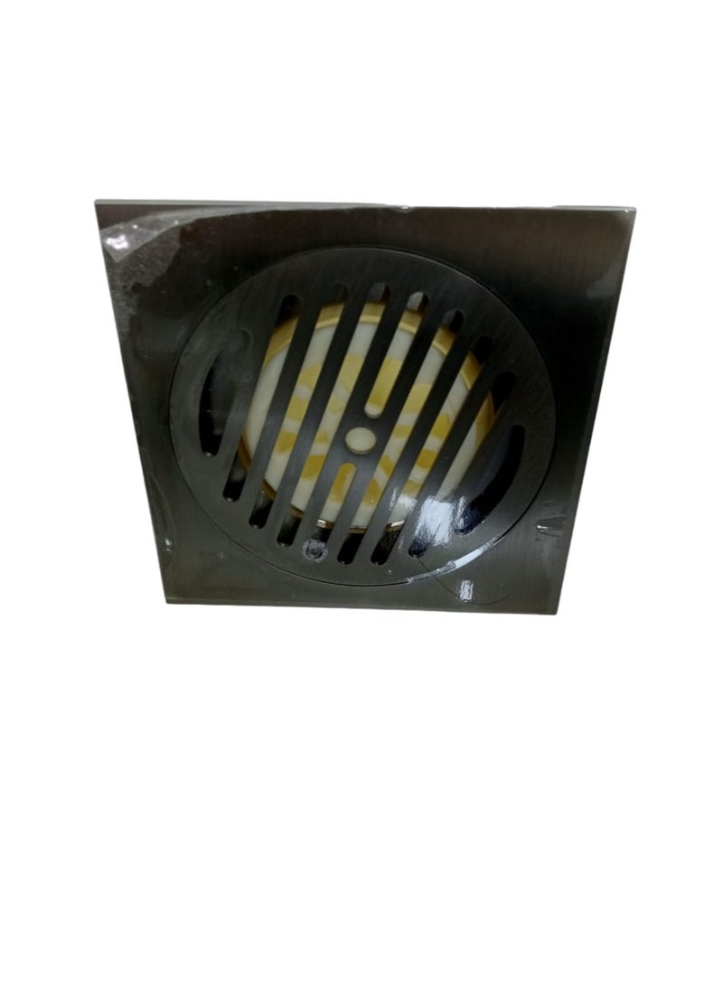 "Brushed Stainless Steel Floor Drain with Plastic Anti-Odor Core | Bathroom, Kitchen, Shower, and Toilet" - Image 4