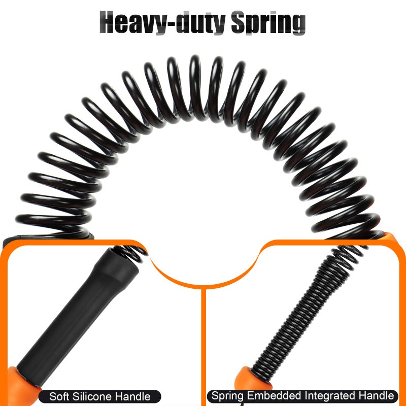 TRELC Upgrade Weighted Ropeless Battle Ropes, 2PCS Cordless Battle Rope for Home Gym, HIIT, Strength, Quiet Portable Training Rope, Workout Ropes Versatile Fitness Equipment(Black&Orange) - Image 4