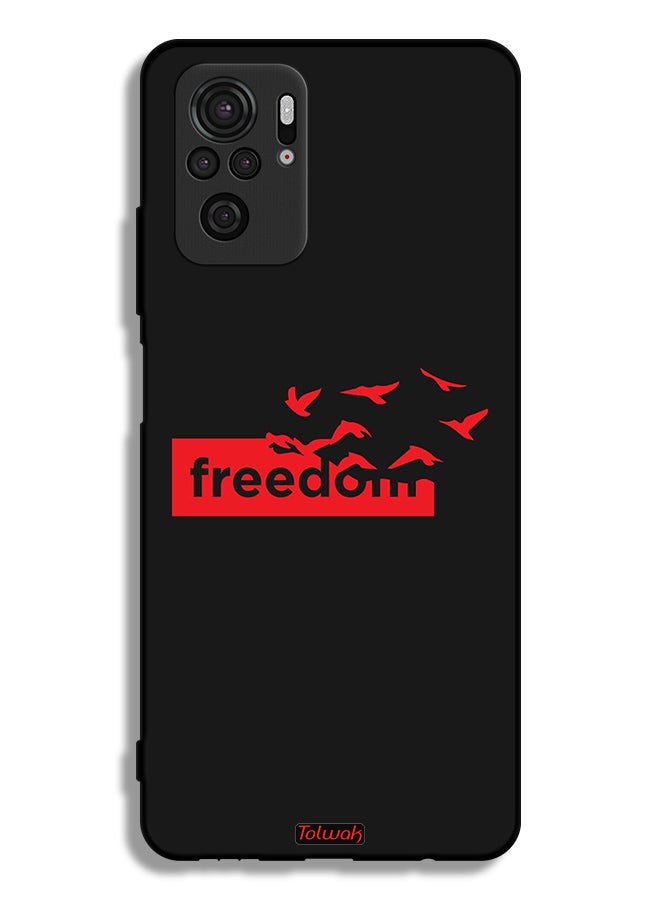 Tolwak Xiaomi Redmi Note 10S Protective Case Cover Freedom - Image 2