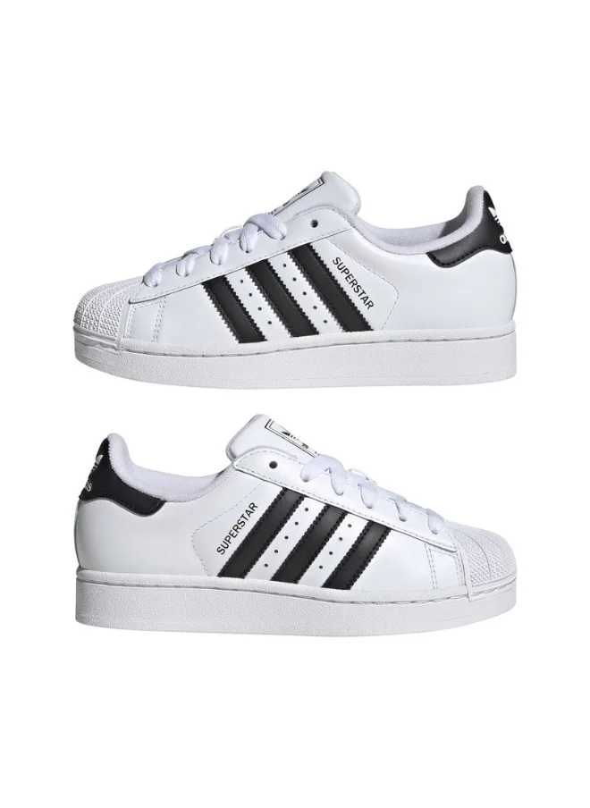 اديداس اوريجينالز adidas SUPERSTAR II J White Originals Unisex Shoes