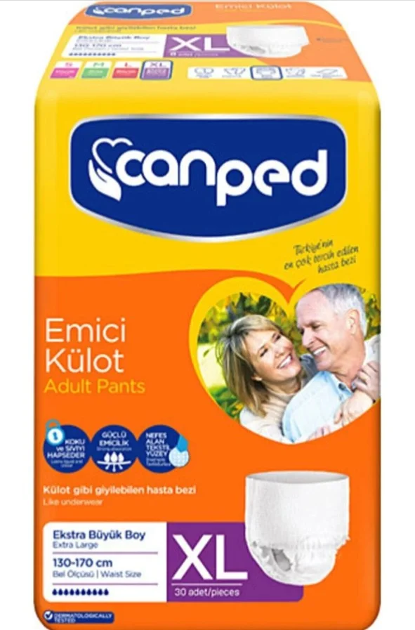 CANPED Absorbent Panties Xlarge 30pcs