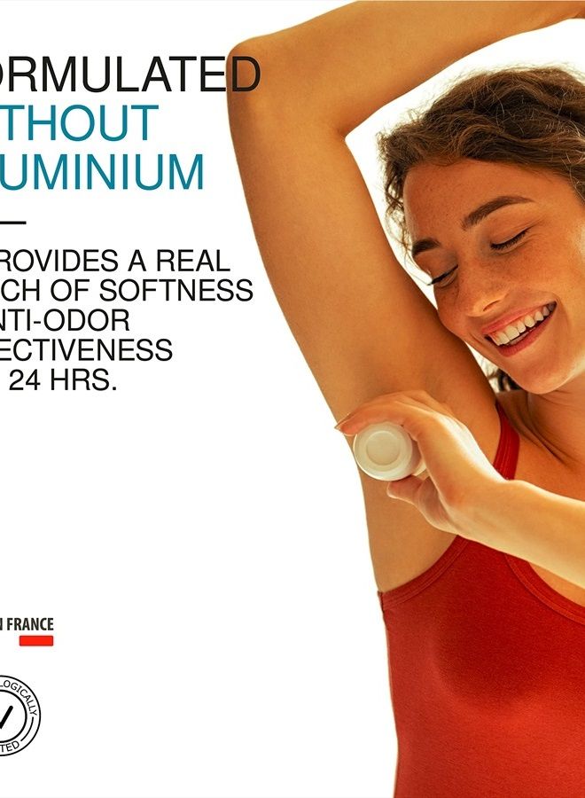 URIAGE Aluminum-Free Deodorant 24hr 1.7 fl.oz. | Gentle Roll-On Protection for Excessive Armpit Sweat | Men and Women | Combats Odor and Provides a Fresh, Clean Feeling for 24hr - Image 2