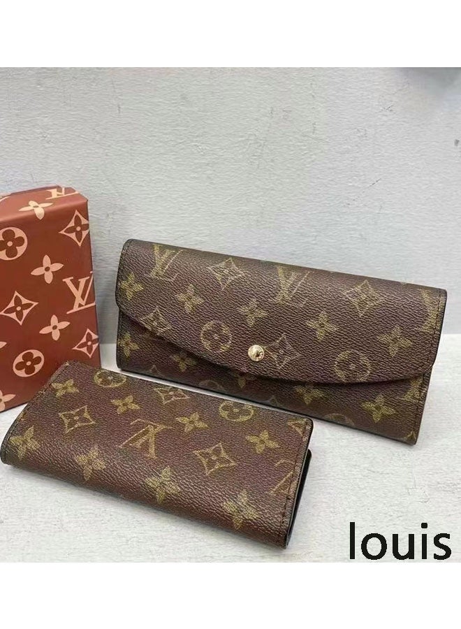 Exquisite high-end wallet ultra-thin, anti-magnetic, multiple card slots, business card holder, convenient for ID storage, suitable for both men and women