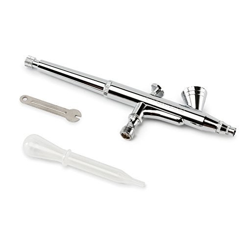 PointZero Dual-Action 2cc Gravity-Feed Airbrush Set - .2mm Nozzle - Image 3