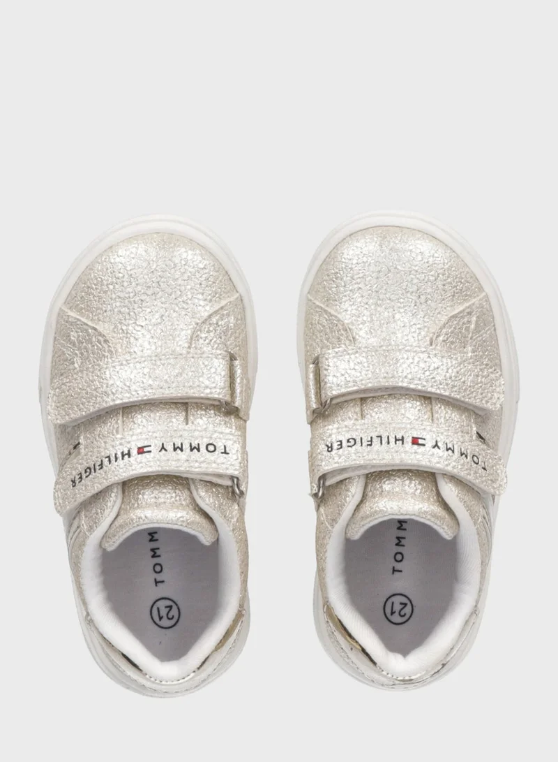 TOMMY HILFIGER Kids Double Strap Velcro Sneakers