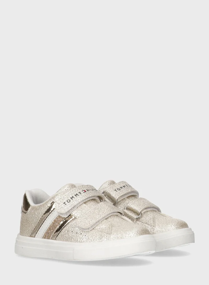 TOMMY HILFIGER Kids Double Strap Velcro Sneakers
