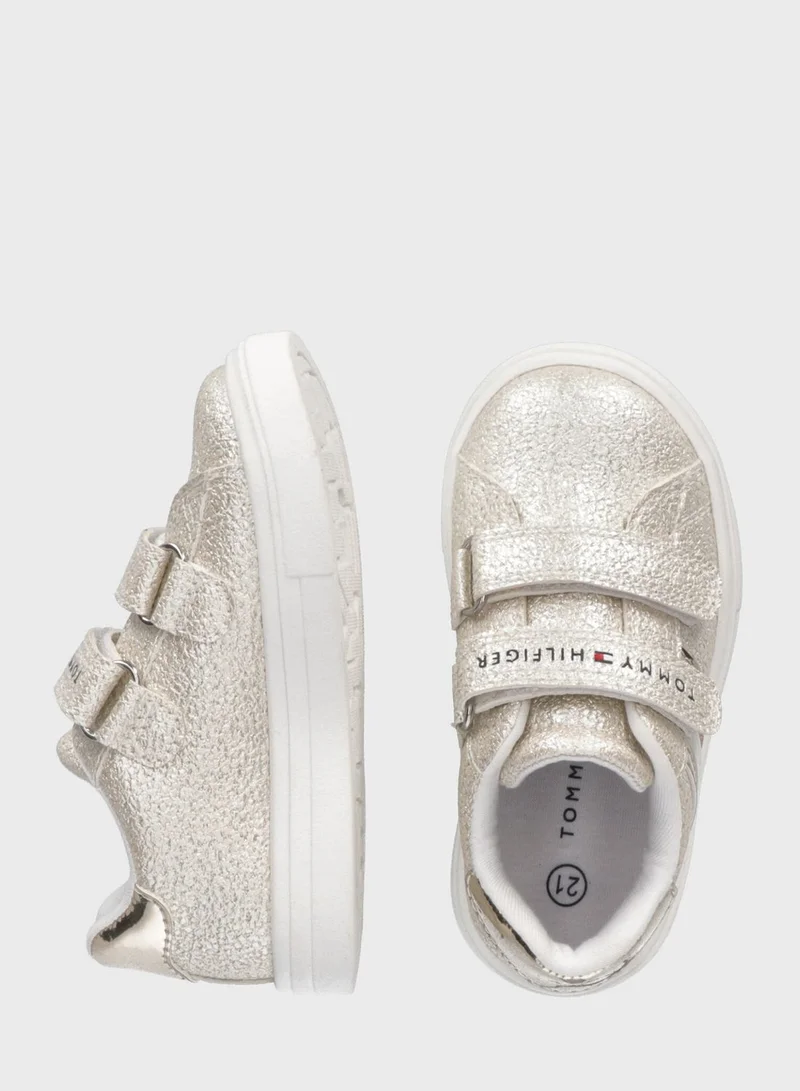 TOMMY HILFIGER Kids Double Strap Velcro Sneakers