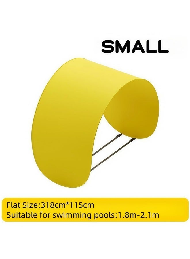 GGEROU Swimming pool awning, Swimming Pool Shade Cover UV Protection Waterproof Outdoor Canopy(Awning-Small) - Image 2