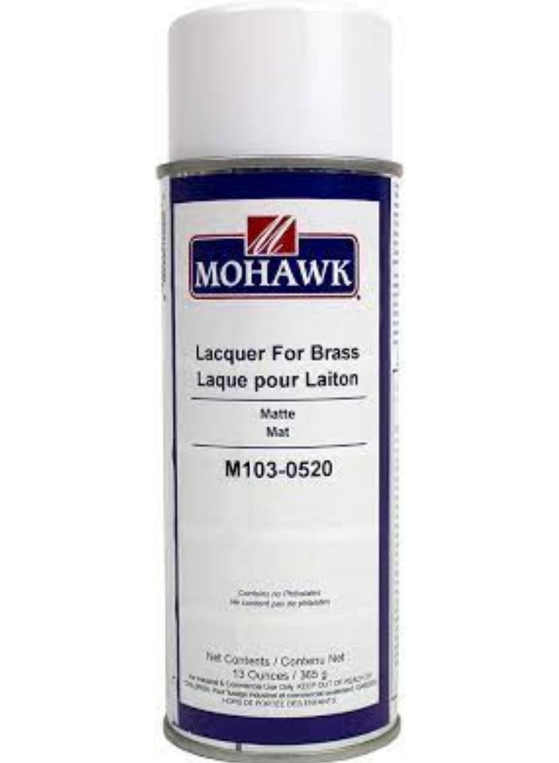 Mohawk Finishing Products Lacquer for Brass M103 520 Matte, Non Yellowing, Anti tarnishing - Image 1