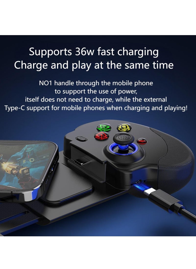 Verci RESPIEL N01 Gaming Handheld Handheld Console Wired Type C Android I15 16 Mobile MFI Game Streaming Cloud Game Plug In Play (White)  - Image 5