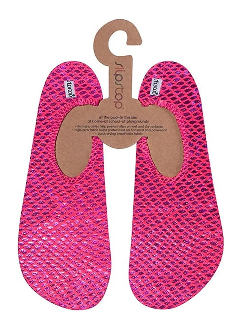 Slipstop Rubin Foil Print Adult Non Slip Water and Beach Shoes UPF 50 Plus Sun Protection Lightweight Quick Dry Swim Ready Footwear - Image 2