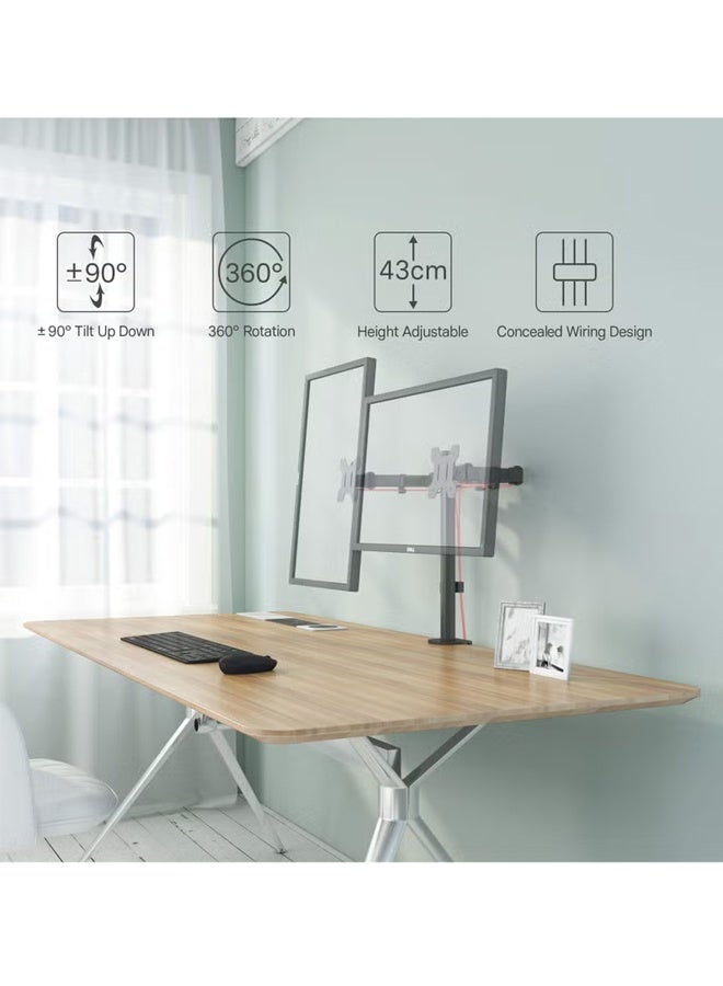 شاشة ألعاب LED مزدوجة LCD قابلة للتعديل، شديدة التحمل، مع حامل ذراع. - Image 2