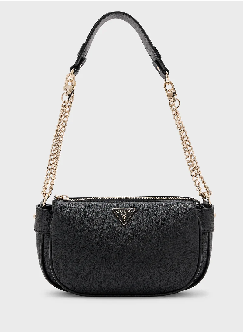 جس Logo Detail Fedora Crossbody