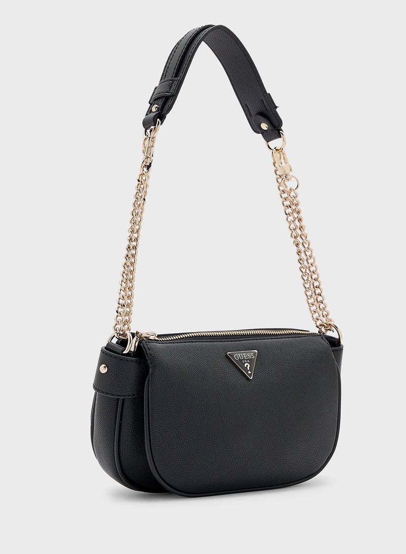 GUESS Logo Detail Fedora Crossbody - Image 3