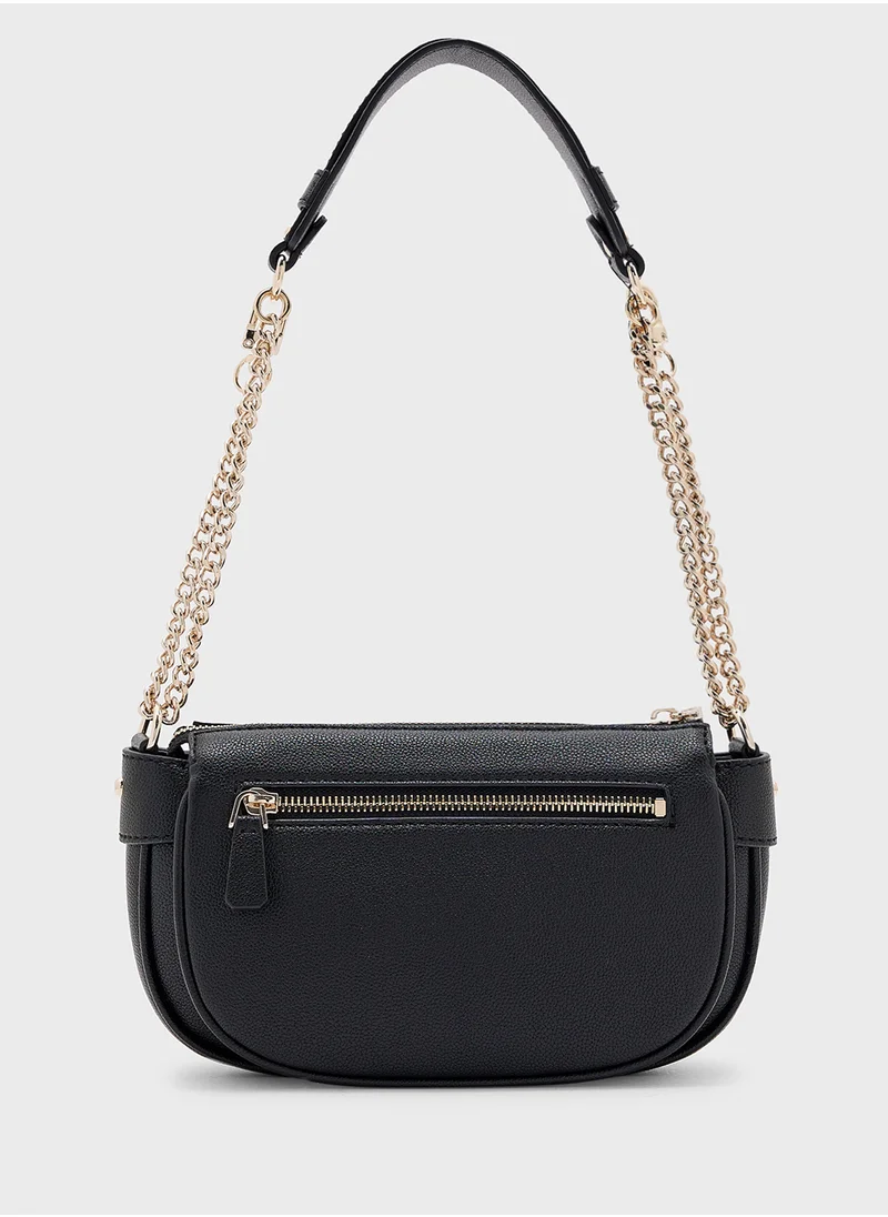 GUESS Logo Detail Fedora Crossbody