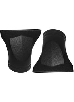 EXCEART 2Pcs Reusable Plastic Hair Dryer Nozzle Attachment Concentrator Hairdressing Salon Styling Tool 
