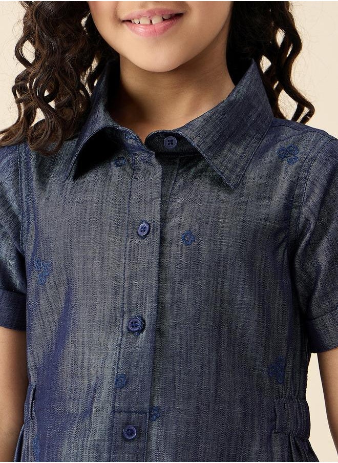 Stylo Bug Chambray Button-Down Dress  - Image 5