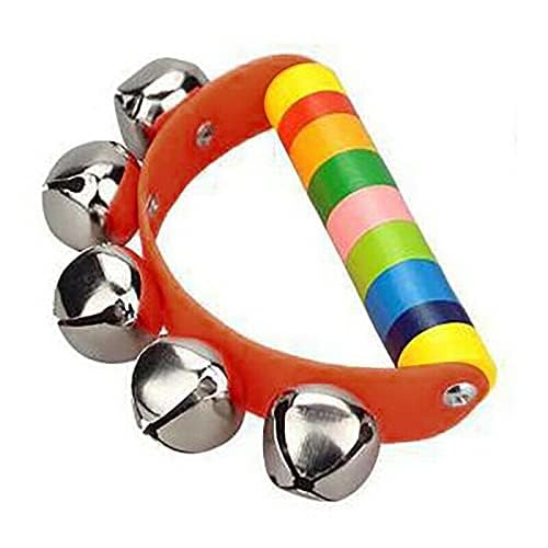 Shoro Colorful Non Toxic Wooden Rattles Toys Set for Babies,Pack of 2 (Assorted Design) - Image 4