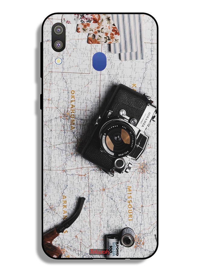 Tolwak Samsung Galaxy M20 Protective Case Cover Vintage Camera - Image 2