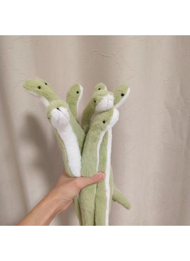 Generic - Little Snake Doll Plush Roll Little Snake Furry Shake Tone Same Year Of The Snake Baby Toy Doll-Specifications:40cm-Color: Two [there Are Rubber-coated Wires Inside For Shaping - Image 1